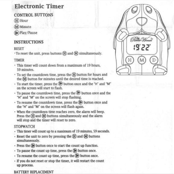 The Pioneer Woman Dog Kitchen Timer - Picture 6 of 6